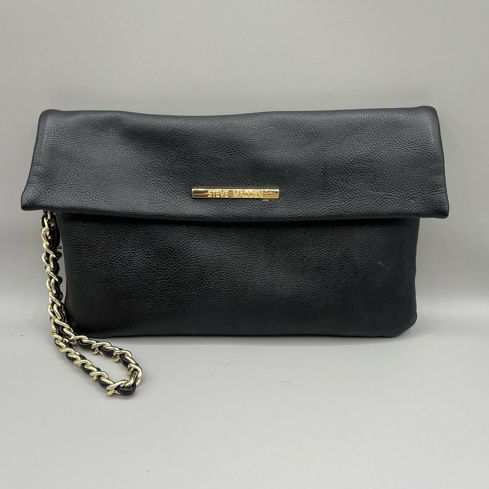 Steve Madden Chain Link Envelope Clutch